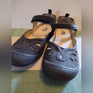 JBU Women's Charcoal Mary Jane Dress Shoes